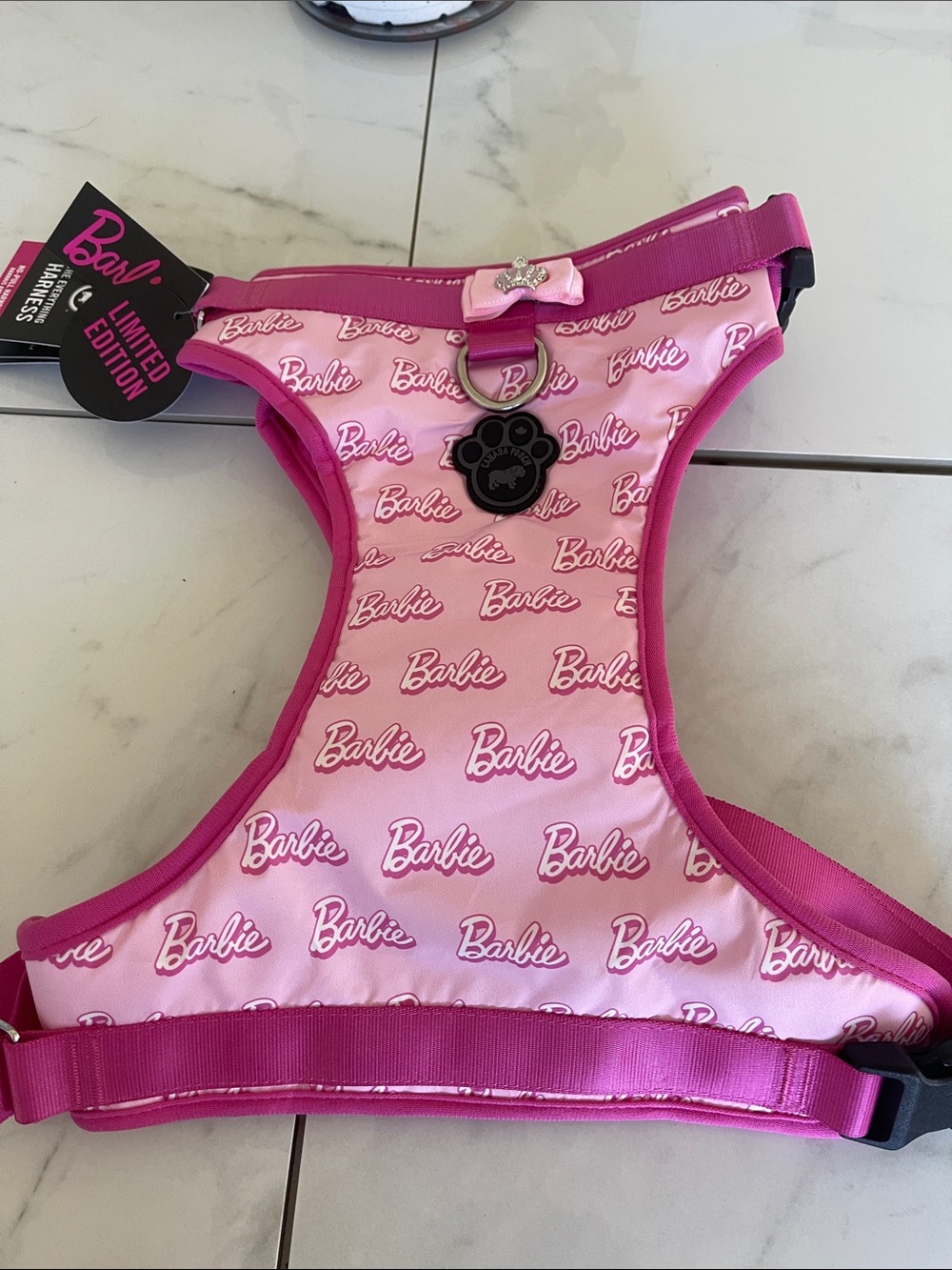 BARBIE Pink! Dog 🐕 One-Piece Harness NO PULL XL